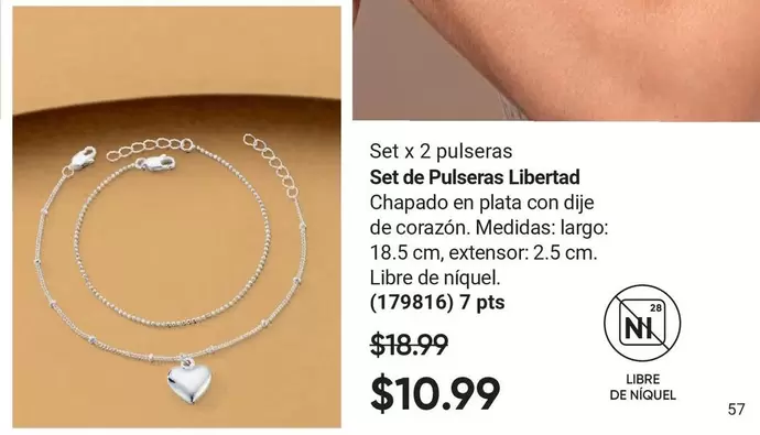 Libertad - Set de Pulseras