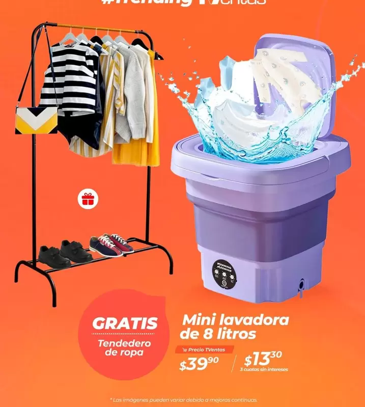 Imágenes - Mini lavadora de 8 litros