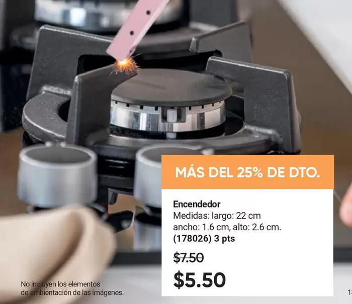 Elementos - Encendedor