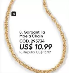 Gargantilla Maela Chain CÓD. 295734