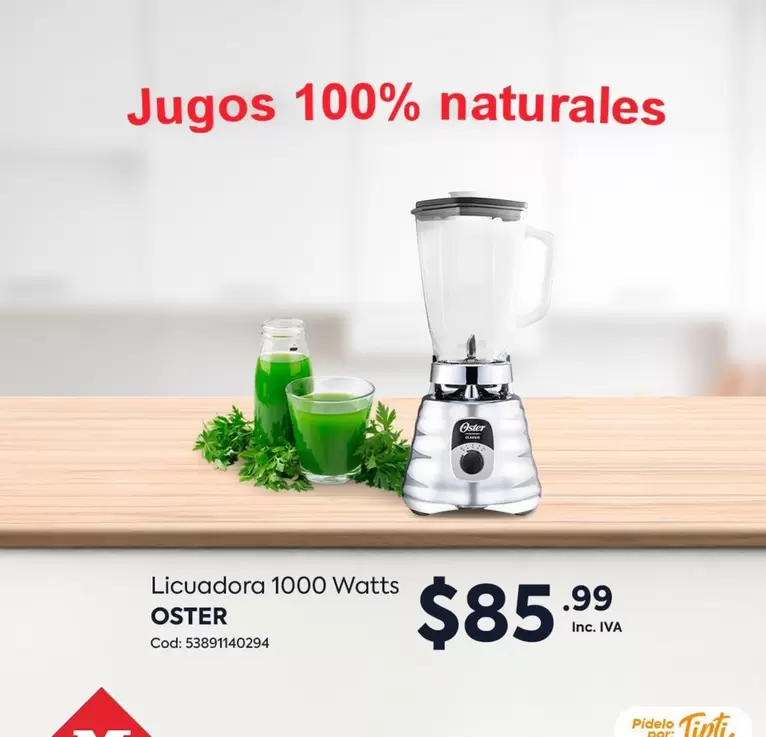 Licuadora 1000 Watts