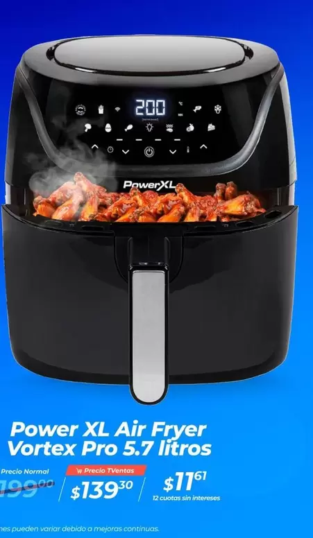 Pro - Air Fryer Vortex  5.7 litros