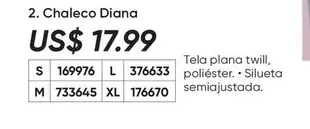 Diana - Chaleco