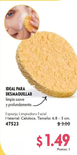 Esponja Limpiadora Facial 47523