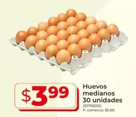 Huevos medianos
