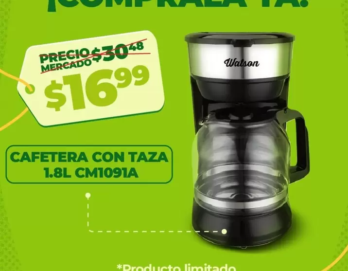 CAFETERA CON TAZA