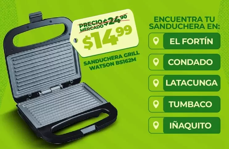 SANDUCHERA GRILL BS162M