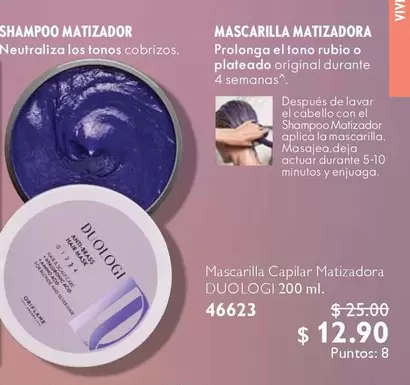 Rubio - SHAMPOO MATIZADOR, MASCARILLA MATIZADORA