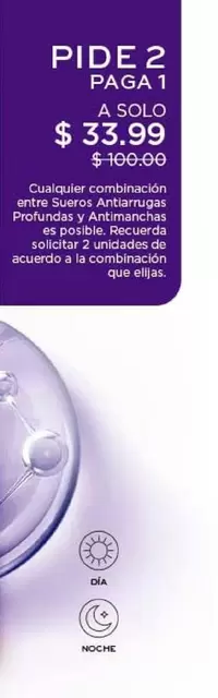 Sueros Antiarugas Profundas y Antimanchas