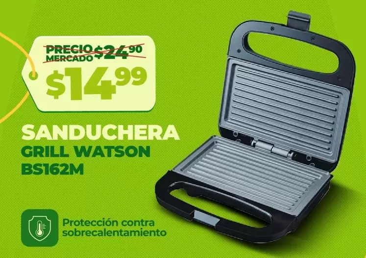 SANDUCHERA GRILL BS162M
