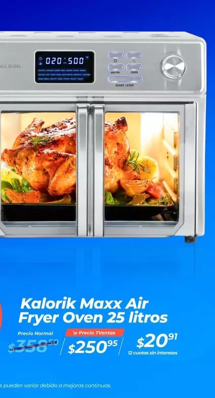 Maxx Air Fryer Oven 25 litros