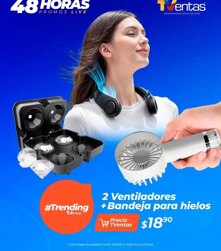 Imágenes - 2 Ventiladores +Bandeja para hielos