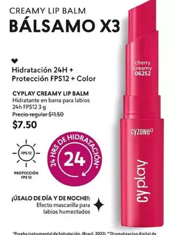 Brasil - CREAMY LIP BALM BÁLSAMO X3