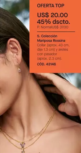 Mariposa - Colección  Rossina