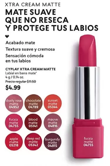mate - XTRA CREAM MATTE