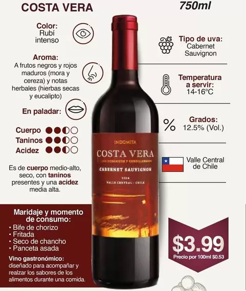 Costa - Cabernet Sauvignon