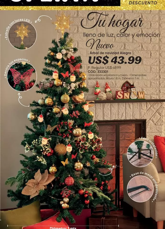 Estrella - Arbol de navidad Alegro