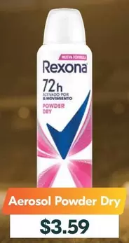 Aerosol Powder Dry