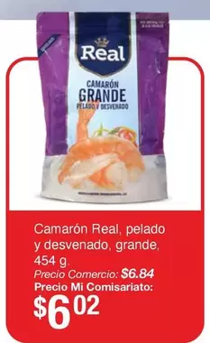 Real - Camarón, grande