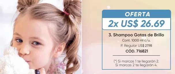 Gotas - Shampoo  de Brillo