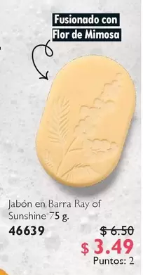 Flor - Jabón en Barra Ray of Sunshine 75 g. 46639