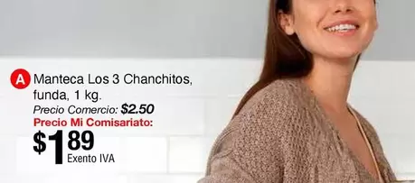 Manteca Los 3 Chanchitos