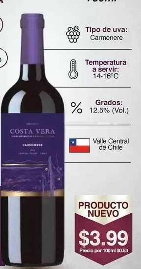Costa - Vino De Mesa