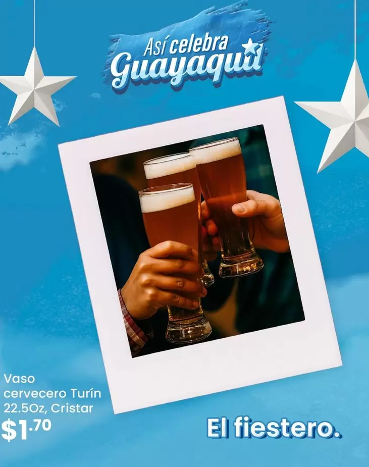 Vaso cervecero Turín