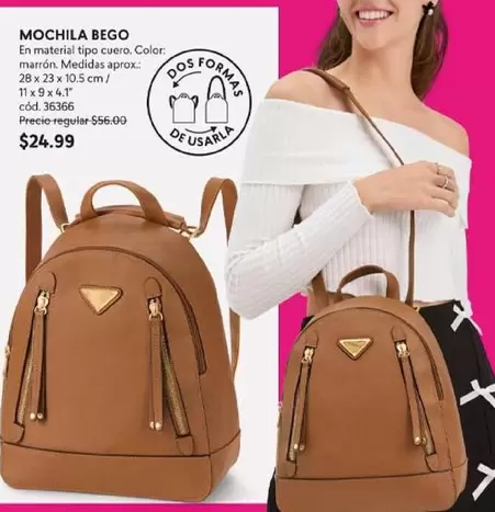 MOCHILA BEGO