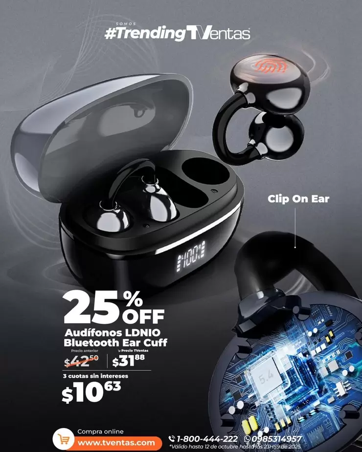 Bluetooth Ear Cuff