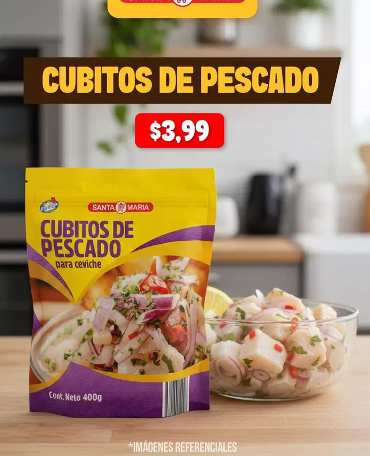 Santa Maria - CUBITOS DE PESCADO