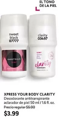 XPRESS YOUR BODY CLARITY