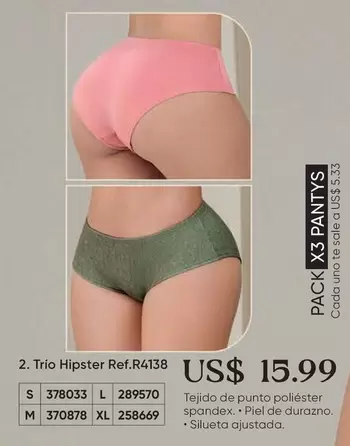 uno - Trio Hipster Ref.R4138