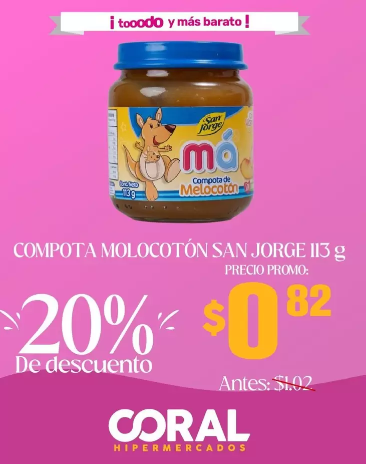 COMPOTA MOLOCOTON