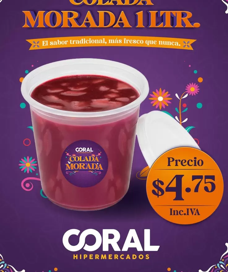 tradicional - COLADA MORADA