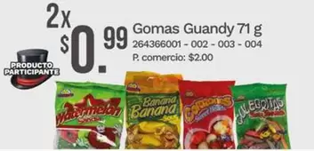 Gomas Guandy 71 g