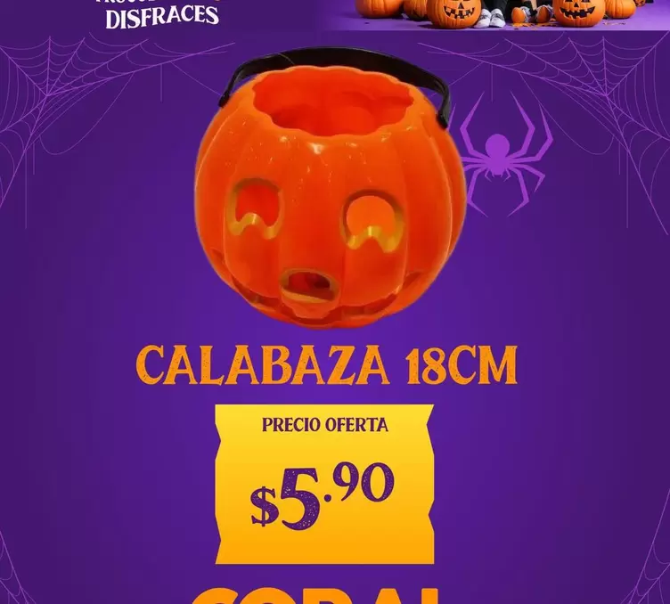 CALABAZA 18CM