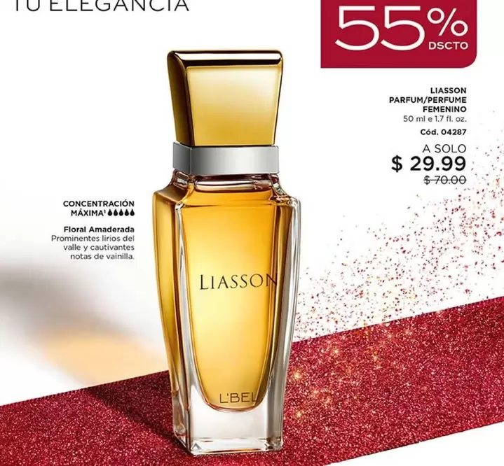 L'bel - LIASSON PARFUM/PERFUME FEMENINO