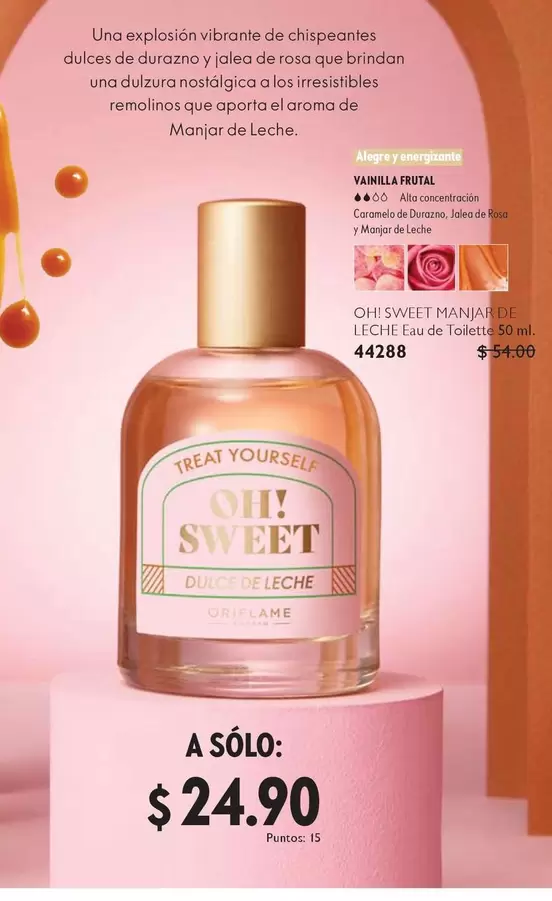 Rosa - OH! SWEET MANJAR DE LECHE 50 ml