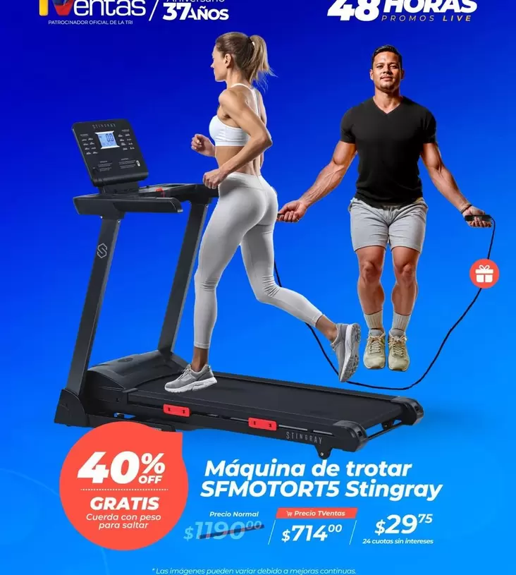 Imágenes - Máquina de trotar SFMOTORTS Stingray