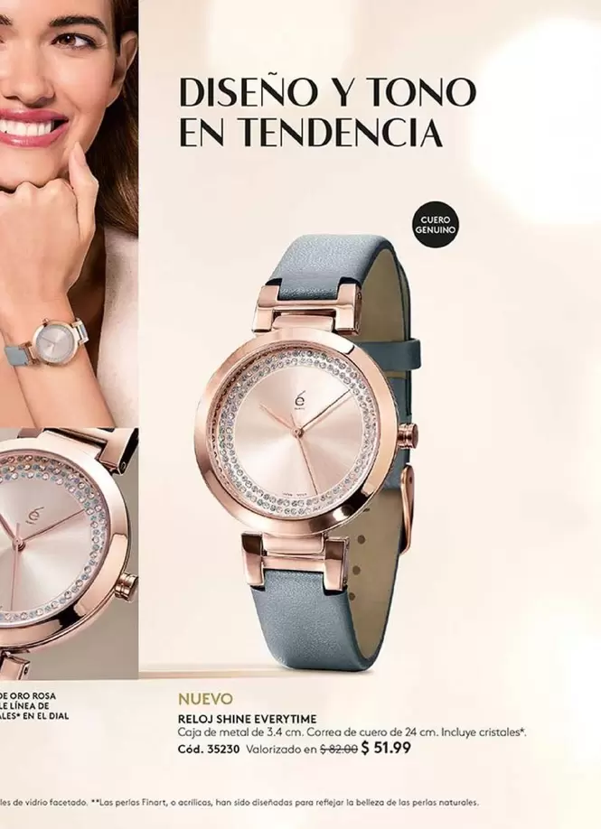 Rosa - RELOJ SHINE EVERYTIME