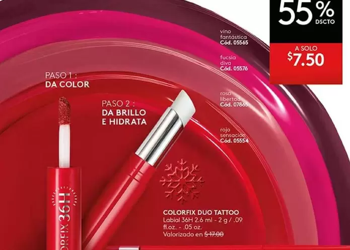 Libertad - COLORFIX DUO TATTOO