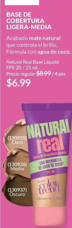 mate - BASE DE COBERTURA LIGERA-MEDIA