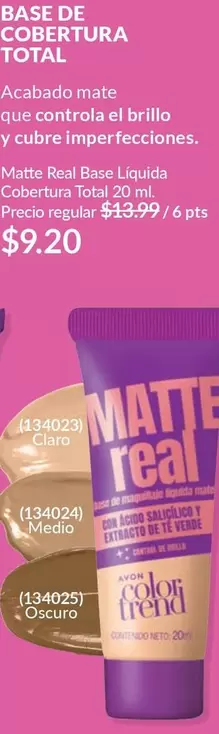 mate - Matte Real Base Liquida
