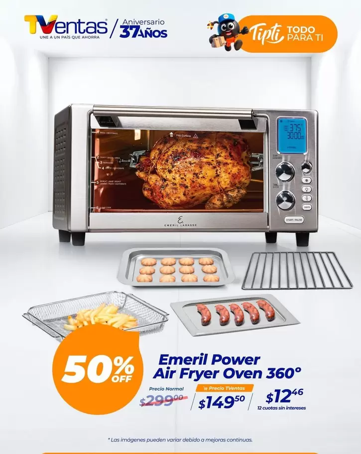 Imágenes - Air Fryer Oven 360°