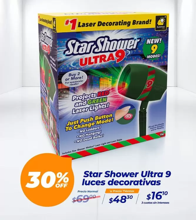 Brand - Ultra 9 luces decorativas