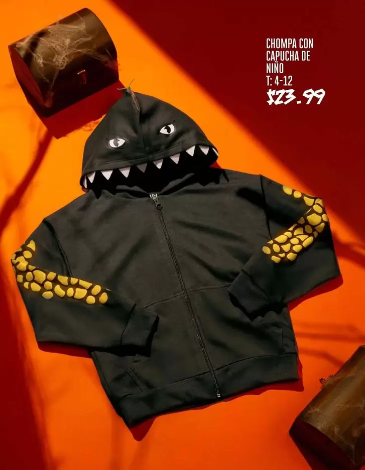 CHOMPA CON CAPUCHA DE NIÑO T: 4-12