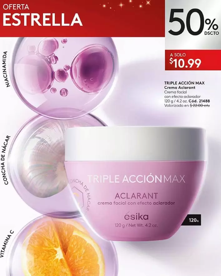 Estrella - TRIPLE ACCIÓN MAX