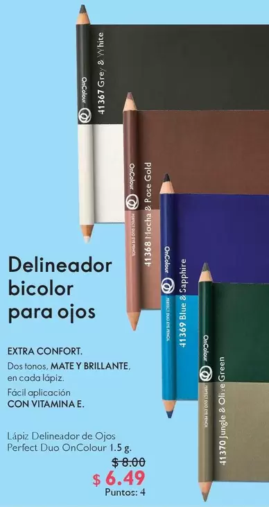 mate - Delineador bicolor para ojos