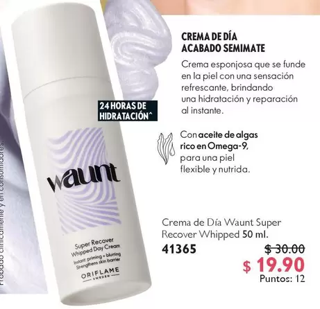 Oriflame - Día Waunt Super Recover Whipped